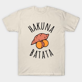 Hakuna Batata Sweet Potato Funny T-Shirt